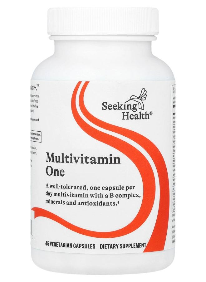Seeking Health Multivitamin One 45 Vegetarian Capsules 