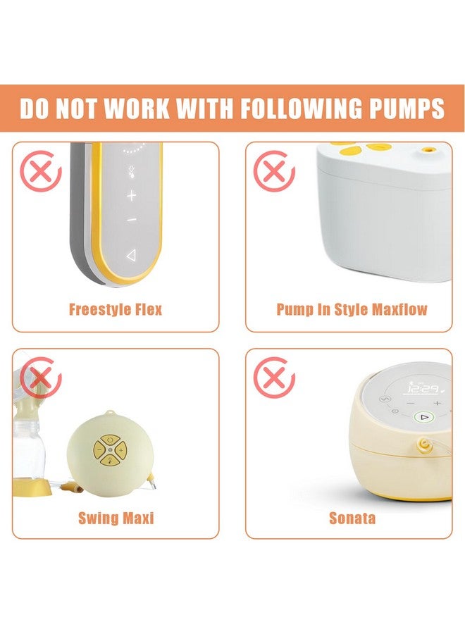 PEUTIER 12pcs Breast Pump Parts Compatible with Medela, Membranes Valves for Breast Pump Accessories Replacements Compatible with Pump in Style Advanced Harmony Swing Hand Pumps - Image 4