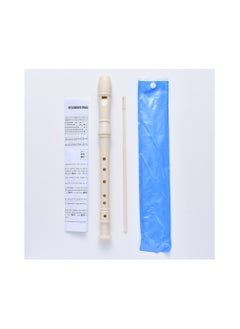 Megarya 8-Hole German Soprano Recorder With Cleaning Stick And Pouch Beginner Flute Descant Recorder Woodwind For Beginners Learners For Schools Recorder Programs  - Image 2