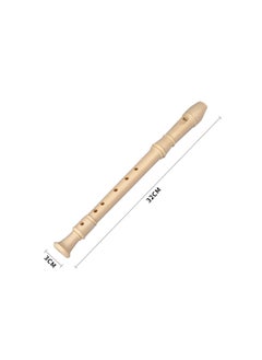 Megarya 8-Hole German Soprano Recorder With Cleaning Stick And Pouch Beginner Flute Descant Recorder Woodwind For Beginners Learners For Schools Recorder Programs  - Image 3