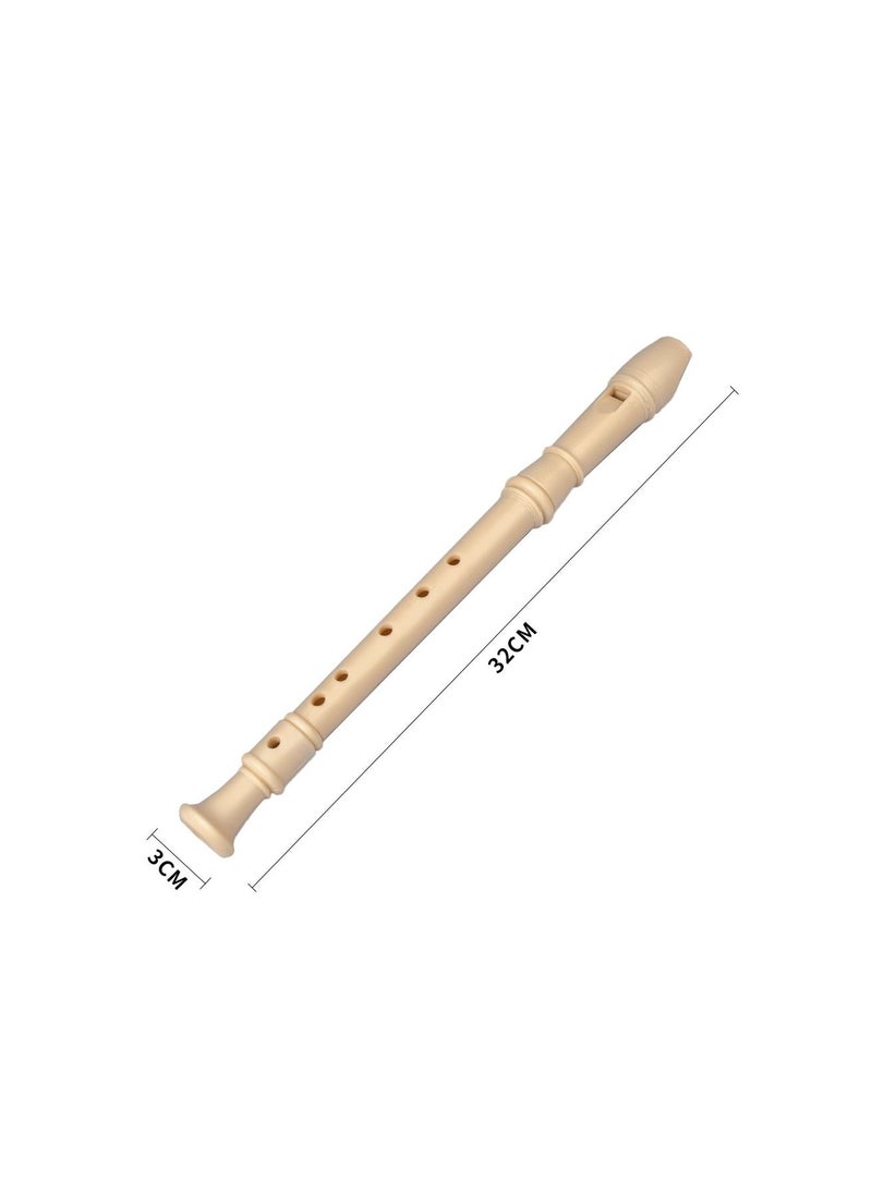 null - Megarya 8-Hole German Soprano Recorder With Cleaning Stick And Pouch Beginner Flute Descant Recorder Woodwind For Beginners Learners For Schools Recorder Programs - Image 1