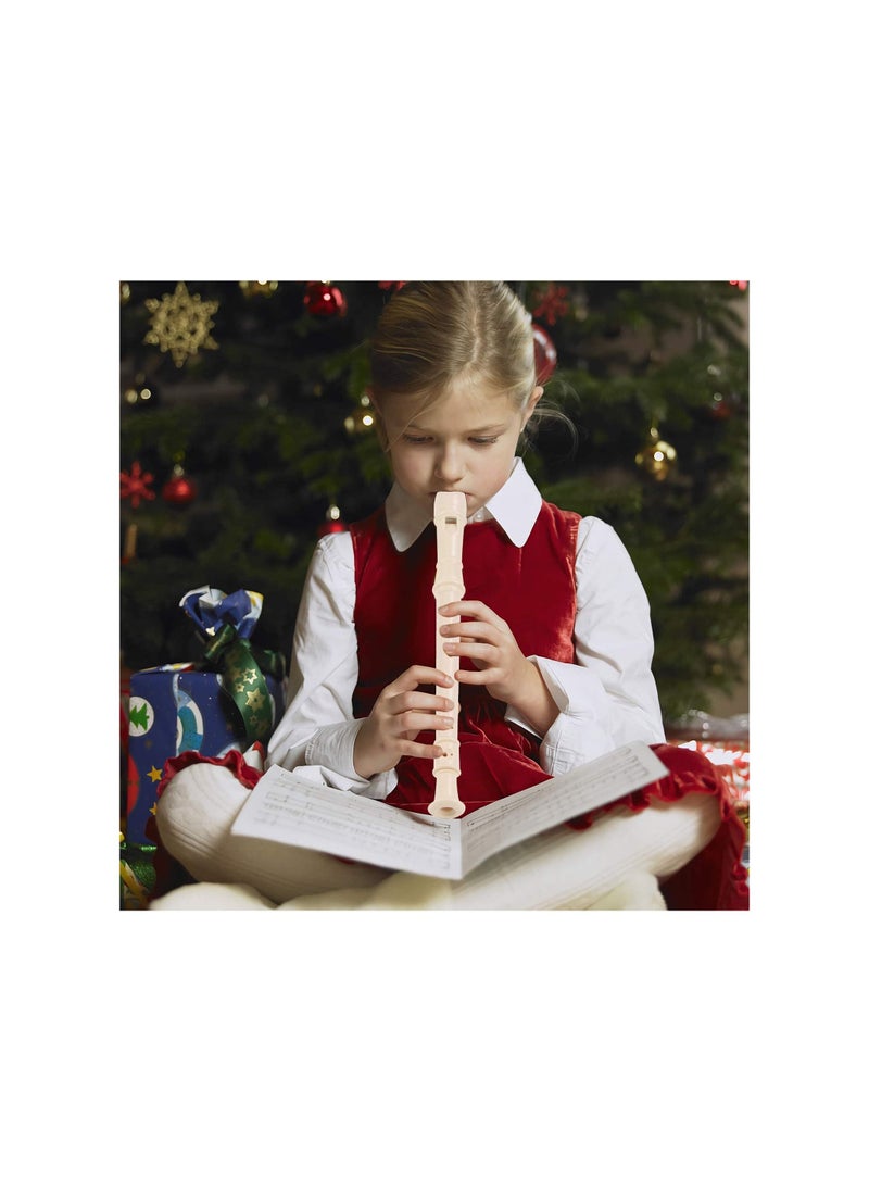 null - Megarya 8-Hole German Soprano Recorder With Cleaning Stick And Pouch Beginner Flute Descant Recorder Woodwind For Beginners Learners For Schools Recorder Programs - Image 1