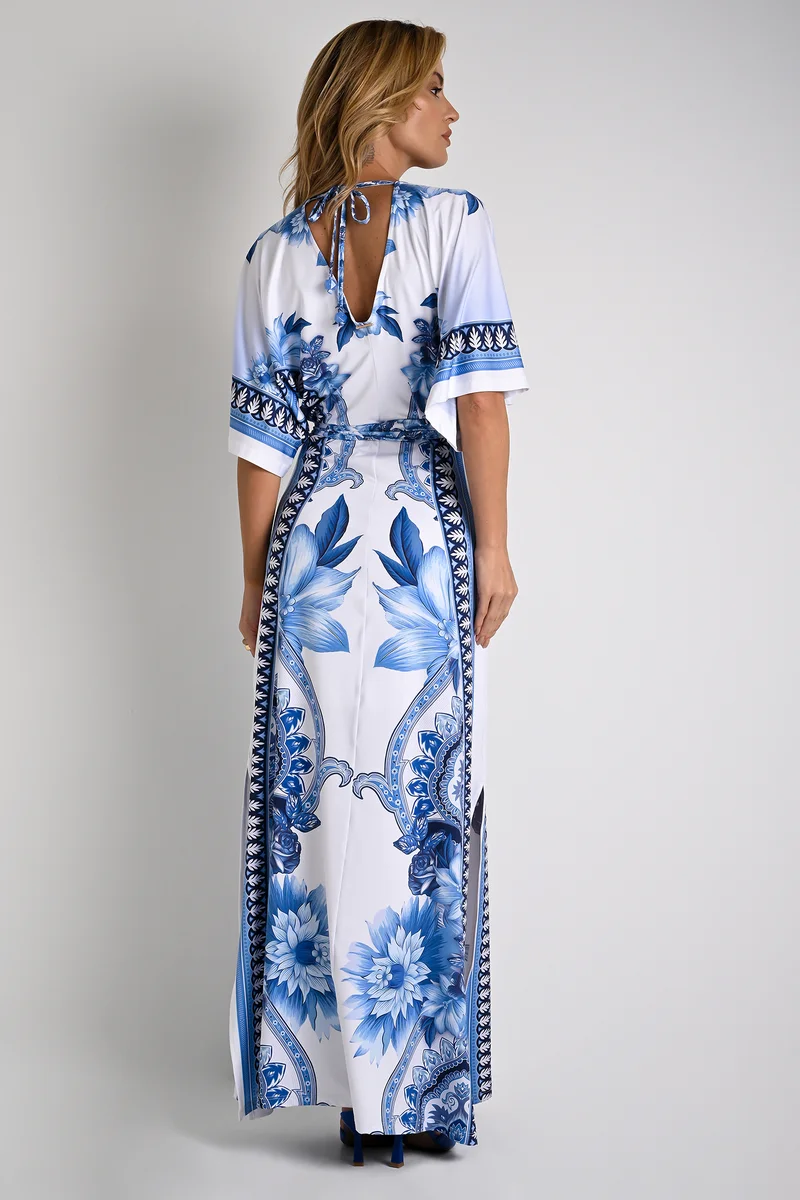 كارمن ستيفنز فستان تونك طويل العجائب الهندية