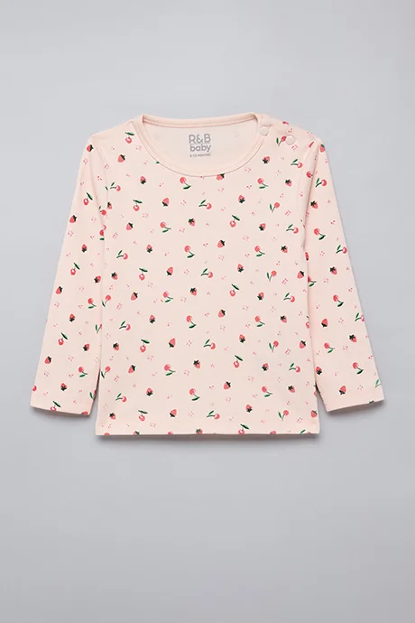 R&B Printed T-Shirt and Pants Set