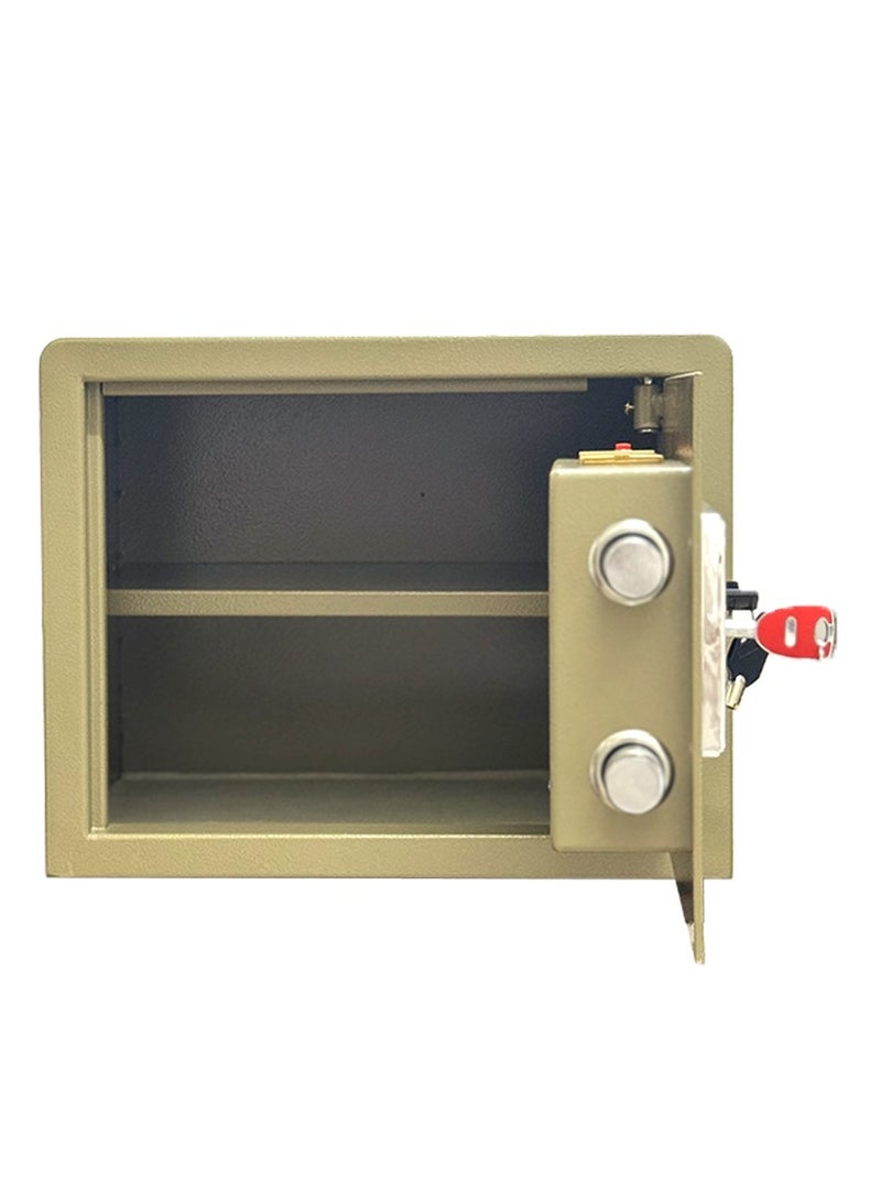 Luxury Fire-Resistant Digital Security Safe With Electronic Number Pad And Lock And Physical  Key  30 *30*38 CM - Image 2