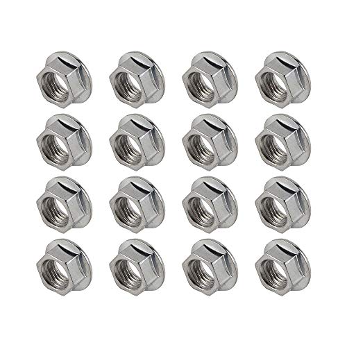 NICECNC 16PCS M10 x 1.25mm Wheel Locking Lug Nuts Compatible with Honda TRX, 250R, TRX, Compatible with Kawasaki 400, Compatible with Suzuki 400, See Fitments - Image 3