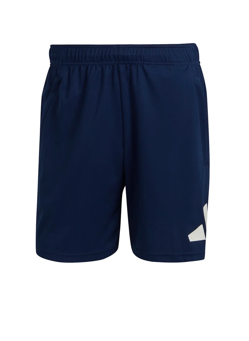 اديداس 9" Train Essential Logo Shorts