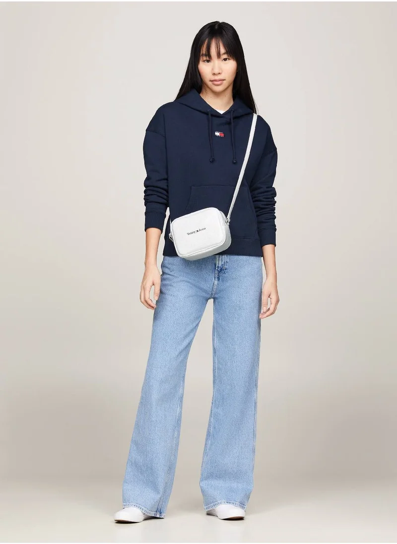 TOMMY HILFIGER Women's Camera Bag - Faux Leather, White