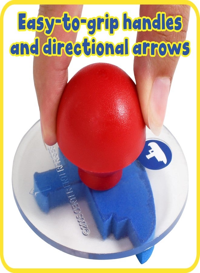 READY 2 LEARN Giant Stampers - Transportation Vehicles - Set 1 - Set of 10 - Easy to Hold Foam Stamps for Kids - Arts and Crafts Stamps for Displays, Posters, Signs and DIY Projects - Image 4