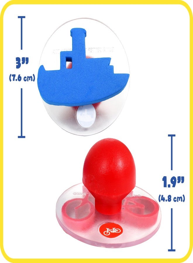 READY 2 LEARN Giant Stampers - Transportation Vehicles - Set 1 - Set of 10 - Easy to Hold Foam Stamps for Kids - Arts and Crafts Stamps for Displays, Posters, Signs and DIY Projects - Image 2