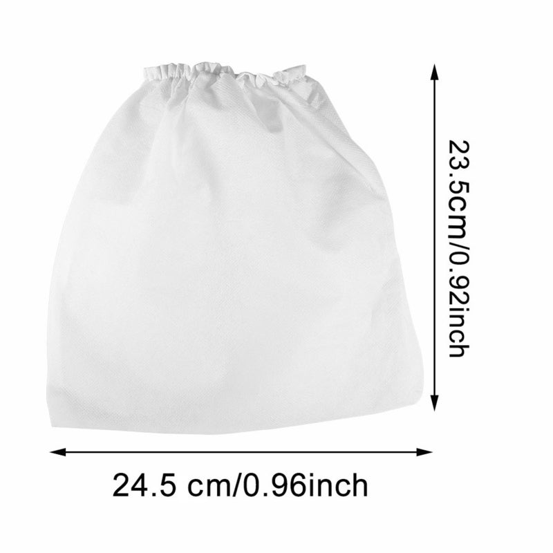 Nail Art Vacuum Bags 80G Non-Woven Fabric Reusable Dust Collection Bags With Super Wider Elastic Band - Dust Proof For Nail Salon Dust Collection - Image 5