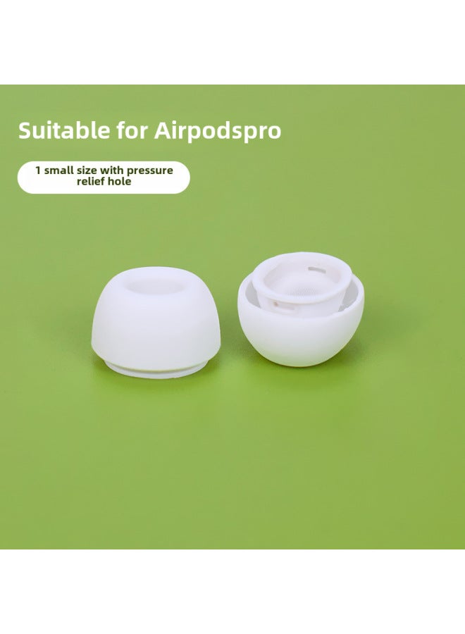 Suitable For Airpodspro2 Earplug Earcap Earpiece Cover 3 Generation Apple Wireless Bluetooth Replacement 3 Generation Silicone Cover - Image 1