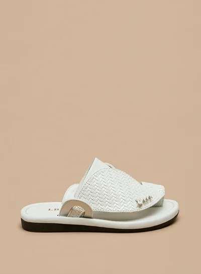 LBL by Shoexpress Boys Textured Slip-On Arabic Sandals