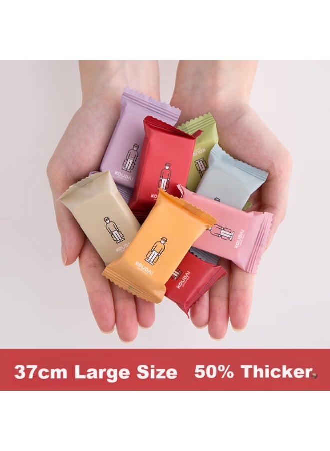 Pocket Travel Pocket Travel Outdoor Portable Face Washing And Makeup Removal Compressed Towels, Extra Large And Thick Disposable Face Towels, 14 Pieces - Image 3