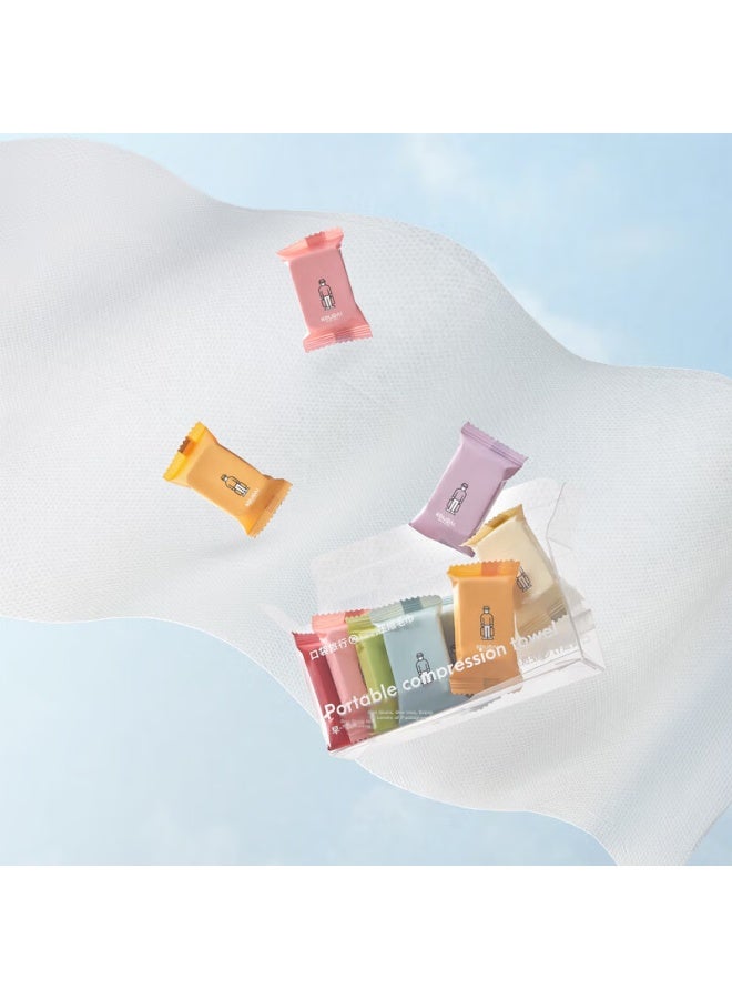 Pocket Travel Pocket Travel Outdoor Portable Face Washing And Makeup Removal Compressed Towels, Extra Large And Thick Disposable Face Towels, 14 Pieces - Image 4