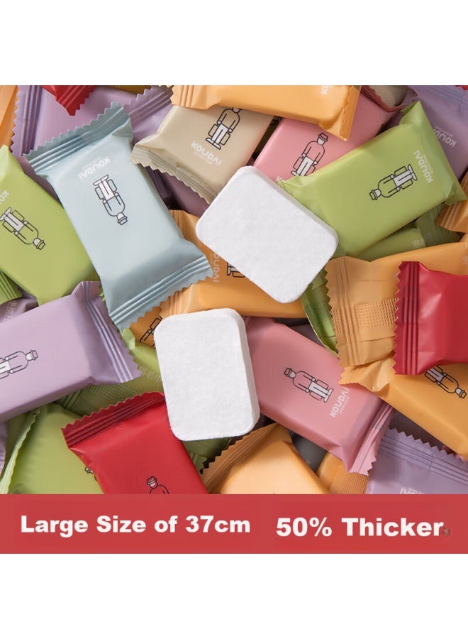 Pocket Travel Pocket Travel Outdoor Portable Face Washing And Makeup Removal Compressed Towels, Extra Large And Thick Disposable Face Towels, 14 Pieces - Image 5