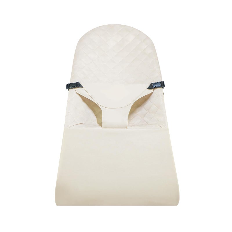 Pinseln Fabric Seat for Bouncer Replacement Cover for Baby Bjorn Bouncer Bliss Soft Breathable Machine Washable Beige Cover Only - Image 2