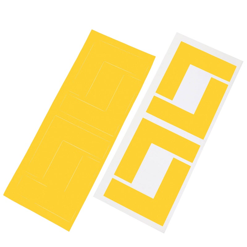 16 pcs Floor Tapes Location Marking Corner Tapes L Shaped Floor Marker Stickers - Image 5