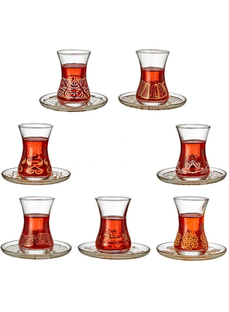 Jingke Glass Tea Cup Black Tea Cup Coffee Cup 175ml/5.9 oz  04 - Image 3