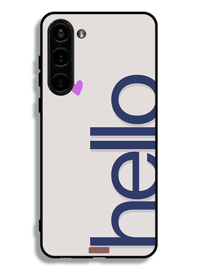 Tolwak Samsung Galaxy S23 Plus 5G Protective Case Cover Hello - Image 3