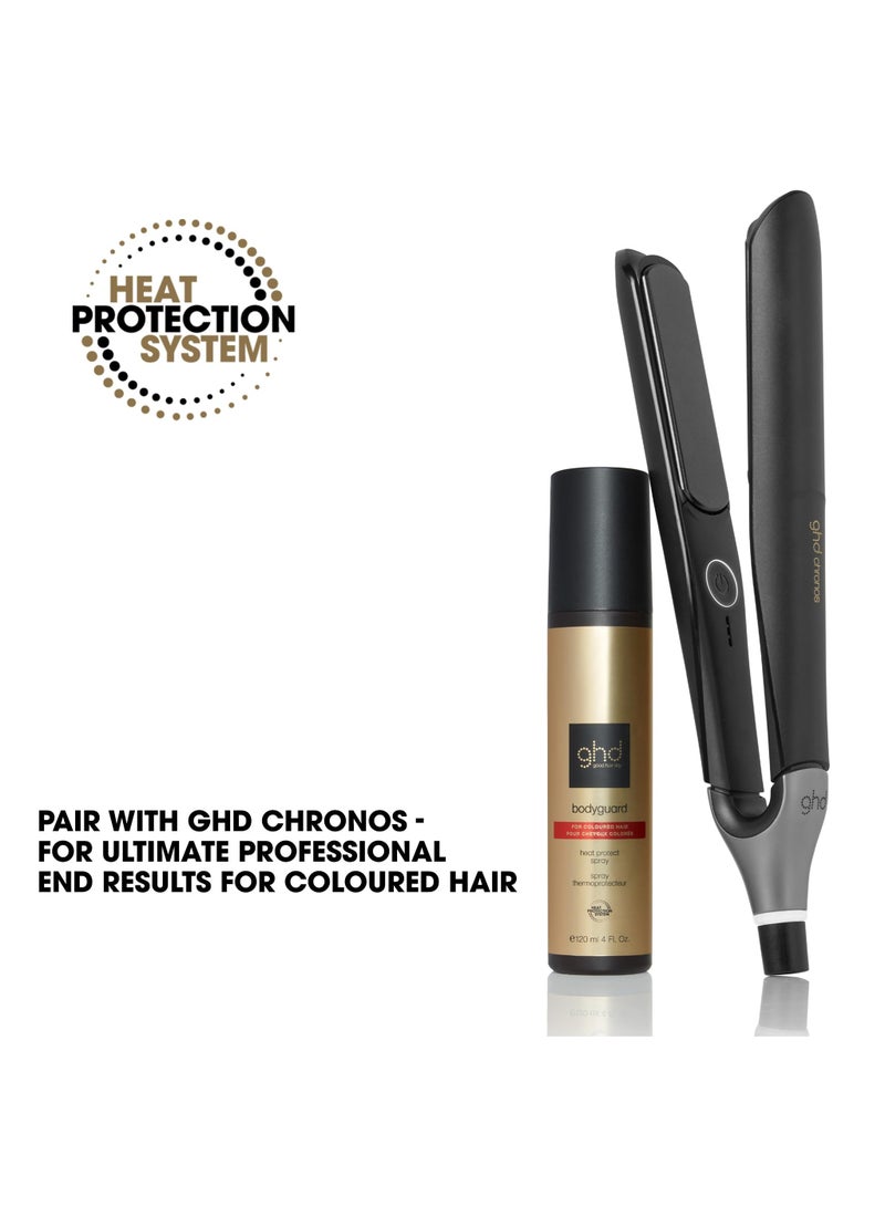 بخاخ حماية الشعر من الحرارة من GHD Bodyguard للشعر المصبوغ | ١٢٠ مل | حماية حرارية احترافية لأدوات التصفيف | يعزز لمعان الشعر ويمنع التلف - Image 3