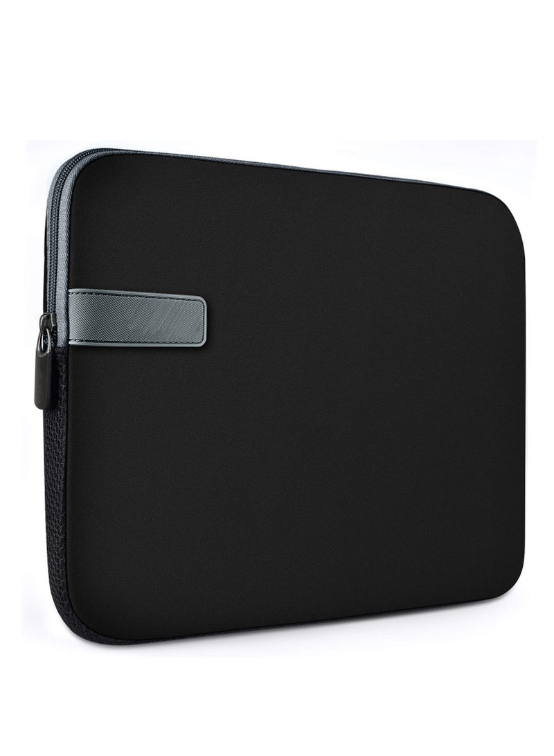 أروى حافظة واقية للكمبيوتر المحمول مقاس 15 بوصة متوافقة مع أبل ماك بوك اير ماك برو ام 4 / ام 3 / ام 2 / ام 1 سطح لينوفو ديل اتش بي حقيبة كمبيوتر ملحقات حقيبة حمل للسفر ، أسود - Image 1