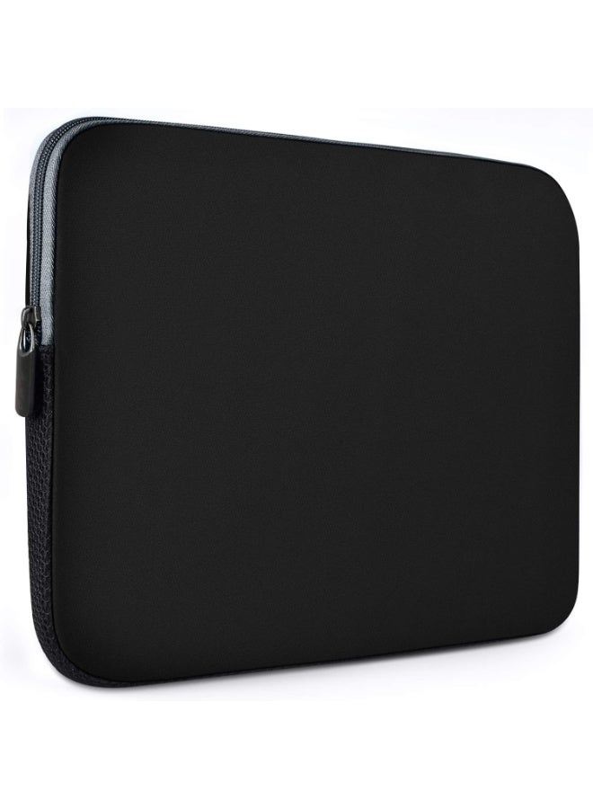 أروى حافظة واقية للكمبيوتر المحمول مقاس 15 بوصة متوافقة مع أبل ماك بوك اير ماك برو ام 4 / ام 3 / ام 2 / ام 1 سطح لينوفو ديل اتش بي حقيبة كمبيوتر ملحقات حقيبة حمل للسفر ، أسود - Image 5