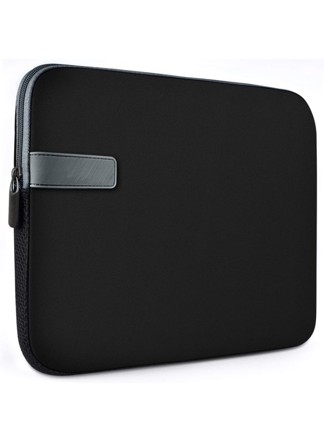 أروى حافظة واقية للكمبيوتر المحمول مقاس 15 بوصة متوافقة مع أبل ماك بوك اير ماك برو ام 4 / ام 3 / ام 2 / ام 1 سطح لينوفو ديل اتش بي حقيبة كمبيوتر ملحقات حقيبة حمل للسفر ، أسود - Image 4