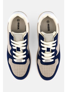 RBX Women Suede Lace Up Outdoor Shoes, Navy  - Image 3