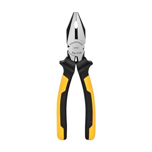 Themisto TH-T10 8 Inch Combination Plier CRV (YELLOW) - Image 1