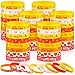 Furbeko 48Pcs Pizza Party Wristbands Silicone Bracelets Pizza Birthday Party Supplies Pizza Theme Stretch Bracelets Gifts for Women Men Teen Pizza Party Favors School Prizes 8 Styles - Image 2