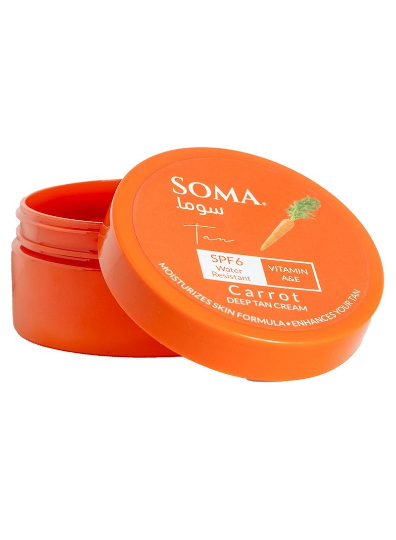 سوما كريم التسمير 150مل بزيت الجزر الطبيعي