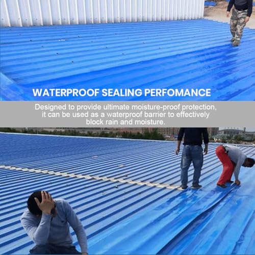 Serplex® Roof Repair Tape for Corrugated Metal Roof, Waterproof Sealant Tape, Strong Adhesive Thicken Sealant Tape, UV Resistant, Multipurpose Repair Tape for Roofs, Gutters, RVs, and Pipes, 10cmx5m - Image 5