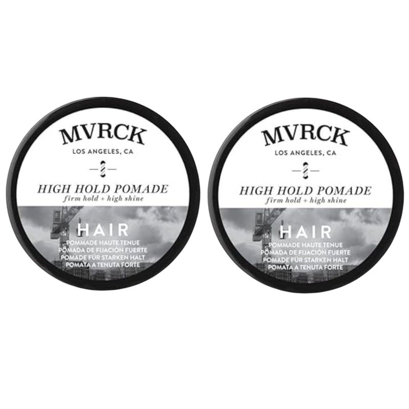 MITCH by Paul Mitchell High Hold Pomade, High Hold + High Shine, For All Hair Types (2 Pack) - Image 1