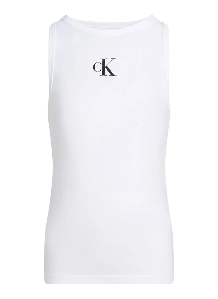 كالفن كلاين جينز Kids Logo Detail Tank Top