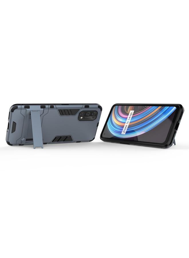 اس-توب جراب لهاتف OPPO Realme X7 PC + جراب واقٍ مقاوم للصدمات من مادة TPU مع حامل - Image 3