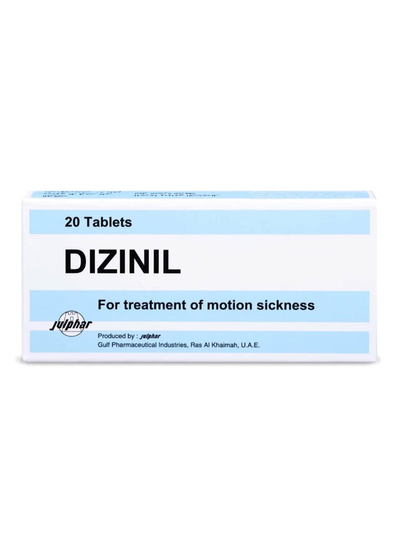Julphar Dizinil 50 mg Tablet 20pcs - Image 1