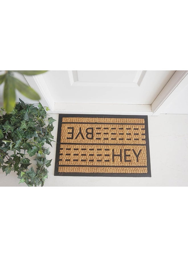 Orchid - Orchid Hey Bye Moulded Natural Doormat 40x60 cm - Image 1