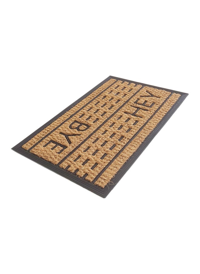 Orchid - Orchid Hey Bye Moulded Natural Doormat 40x60 cm - Image 1