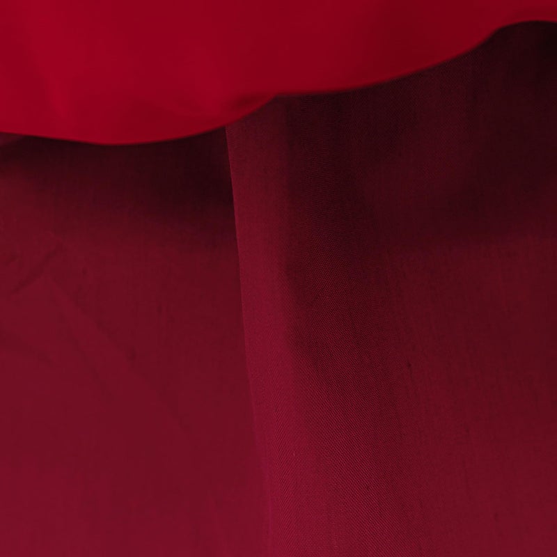 MIEKISA Baby Girls Tulle Sequin Sleeveless Dress Toddler A-Line Princess Gown with Ruffles (US, Age, 9 Months, 12 Months, Red) - Image 5