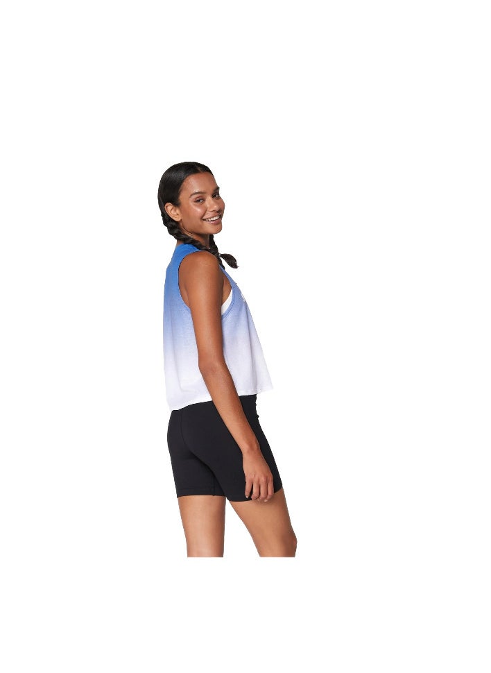spiritual gangster RAD ACTIVE CROP TANK WATERFALL PRINT  - Image 3