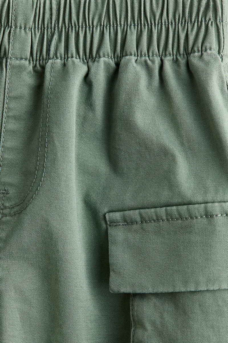 H&M Cotton cargo trousers