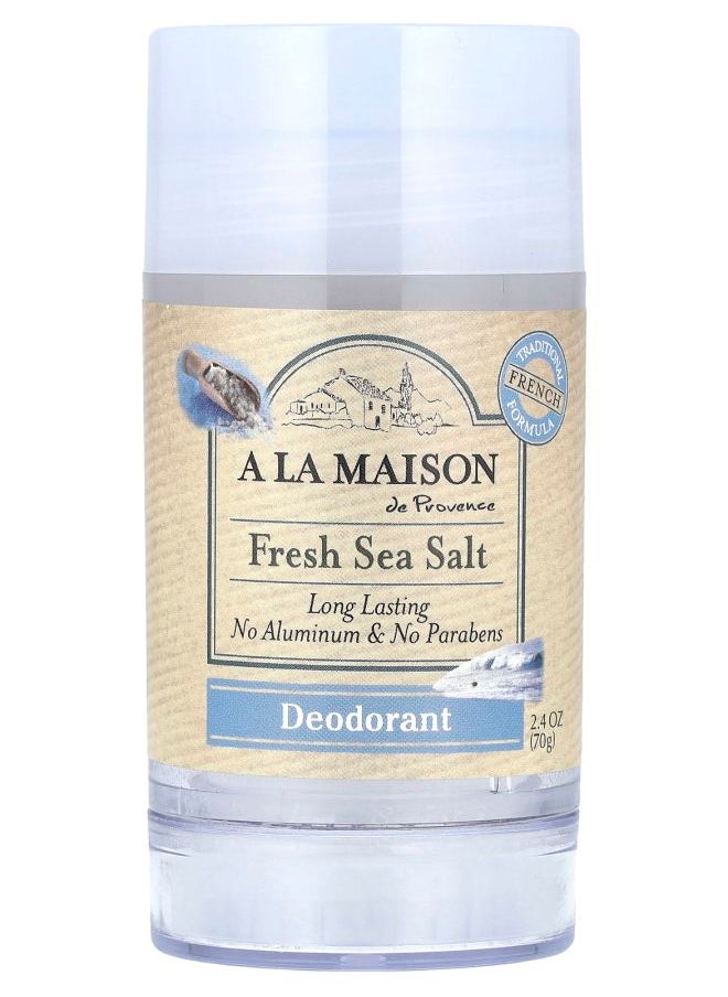 A La Maison De Provence Deodorant Fresh Sea Salt 2.4 oz (70 g) 