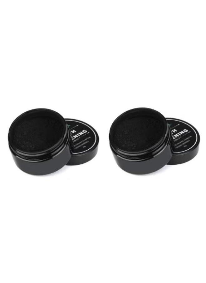 100% NATURAL 2 Piece Set Teeth Whitening Charcoal Powder 30g  - Image 2