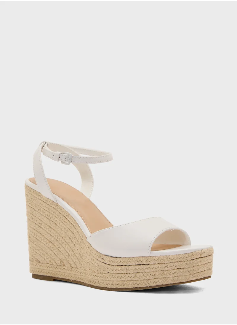 Truffle High Heel Wedge Sandal