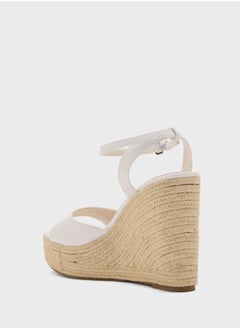 Truffle High Heel Wedge Sandal  - Image 3