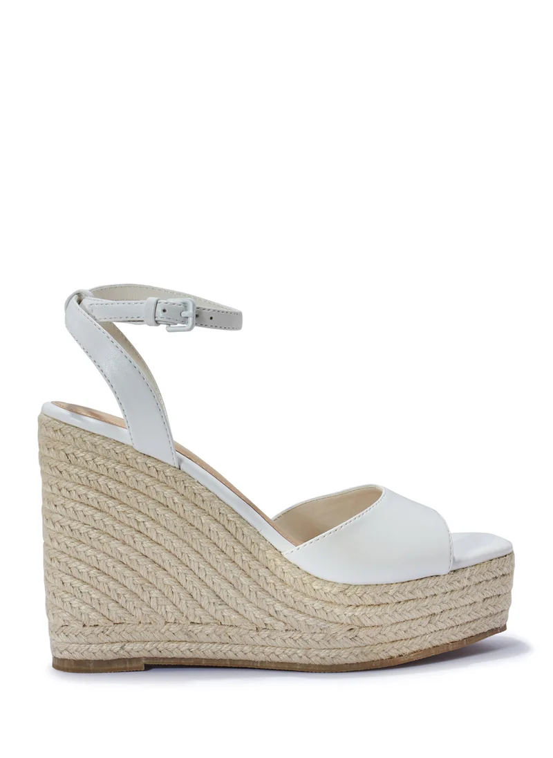 Truffle High Heel Wedge Sandal