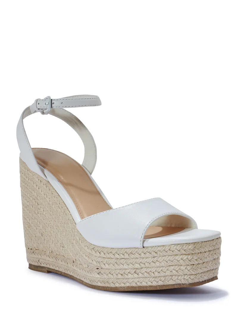 Truffle High Heel Wedge Sandal