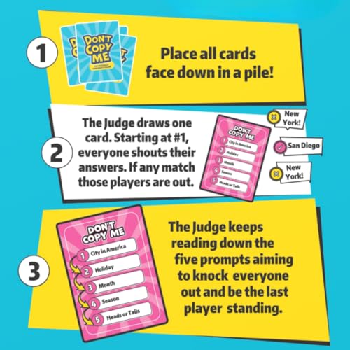Viral Studios Dont Copy Me The Party Card Game Where Matching Gets You Eliminated FastPaced Game for Friends Families Game Nights All Ages - Image 5