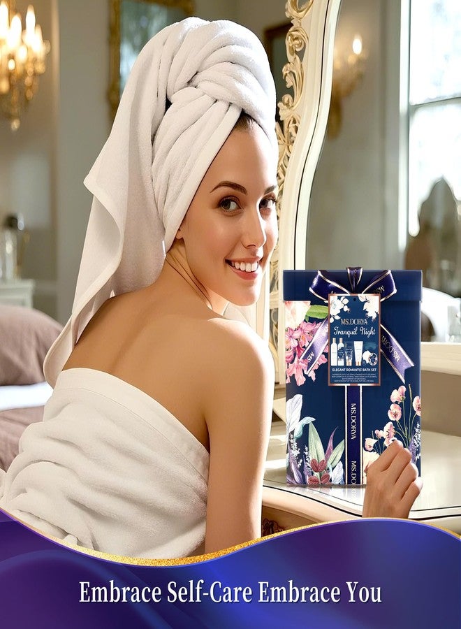 MS.DORYA هدايا عيد الأم للأم والجدة، هدايا عيد ميلاد للنساء، سلال هدايا سبا للزوجة، مجموعة هدايا للعناية الذاتية والاسترخاء مكونة من 8 قطع، هدايا مثالية لعيد الميلاد والذكرى السنوية للأصدقاء والأخت والصديقة - Image 2